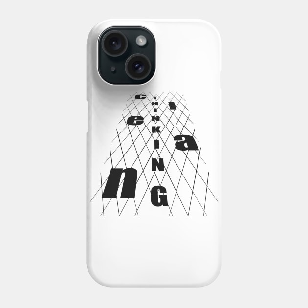 Clean Thinking Phone Case by Xatutik-Art