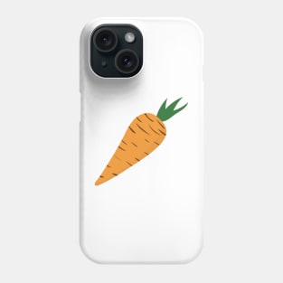 Fresh carrot cartoon style. Phone Case