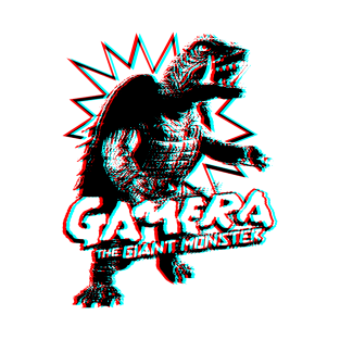 GAMERA - 3D Style T-Shirt