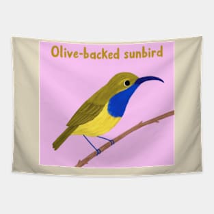 Olive-backed sunbird Tapestry