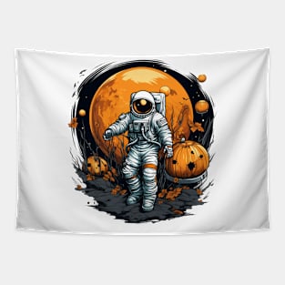 astronaut Halloween Tapestry