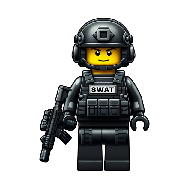 Tactical LEGO by Rawlifegraphic