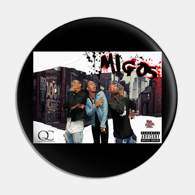 Migos Drip Pin by Teez Nation