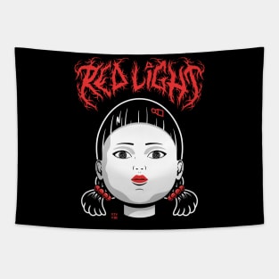 Red Light Tapestry