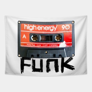 Funk Cassette Tape for Retro Funk Music Tapestry