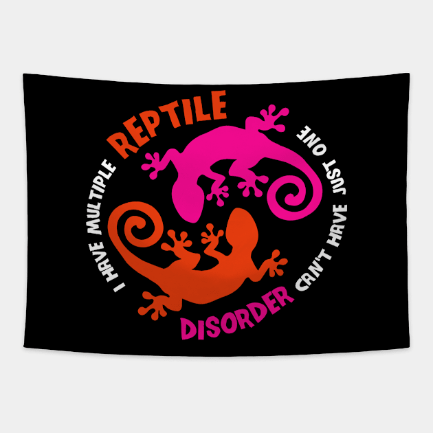 Reptile Lover Shirt bearded dragon exotic pet Tapestry by biNutz