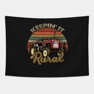 Keeping It Rural - Farmer Tapestry