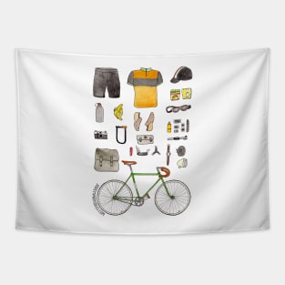 cycling gear Tapestry