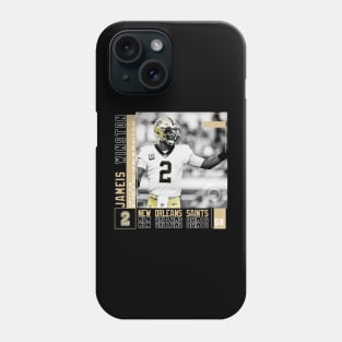 Jameis Winston Paper Poster Phone Case