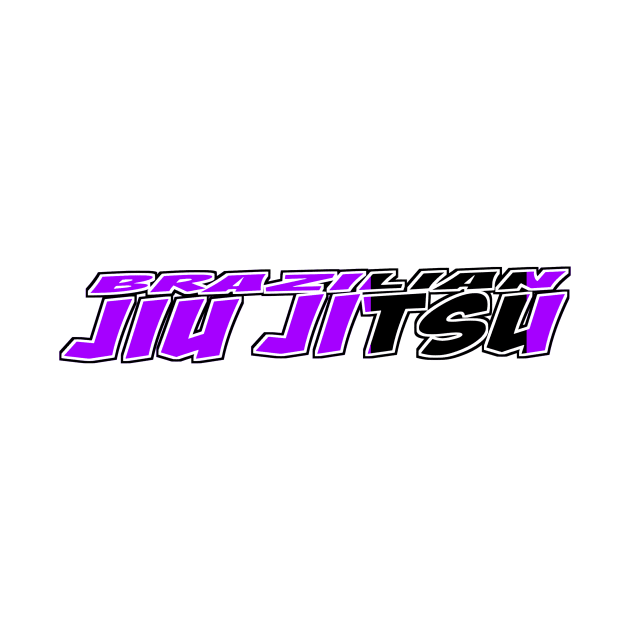 Brazilian Jiu Jitsu Purple Belt by eokakoart