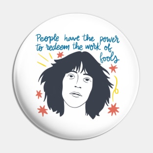 Patty Smith Pin