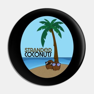 Stranded Coconuts Pin