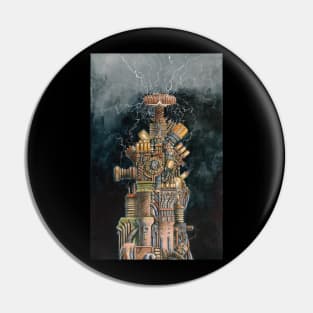 Tesla Tower Pin