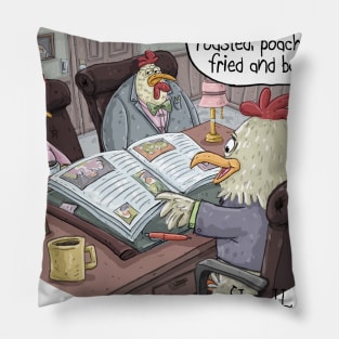 Chicken Funeral Planning Pillow