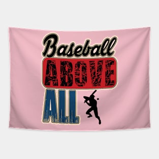 BaseballVintage-Baseball ABOVE ALL Tapestry