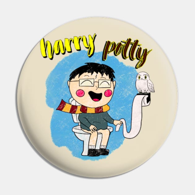 Harry Potty Pin by Milasneeze