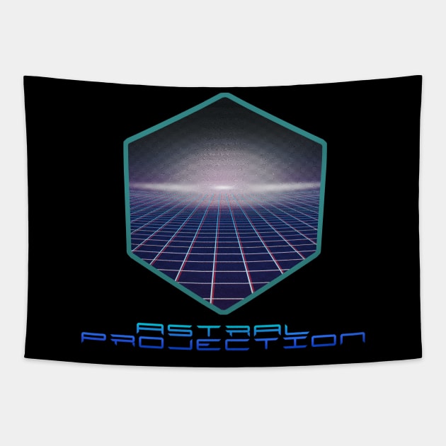 Dungeons & Dragons Spell - Astral Projection Tapestry by SynthDragon