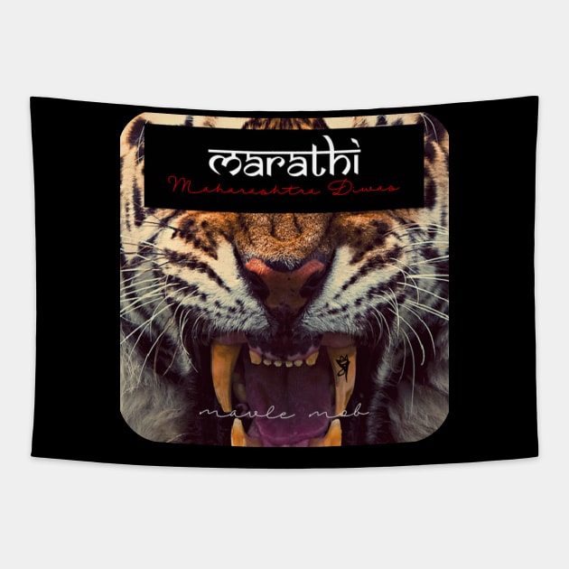 Marathi - MM-RowdyRathi Tapestry by RowdyRathis