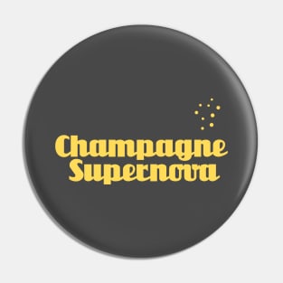 Champagne Supernova, mustard Pin