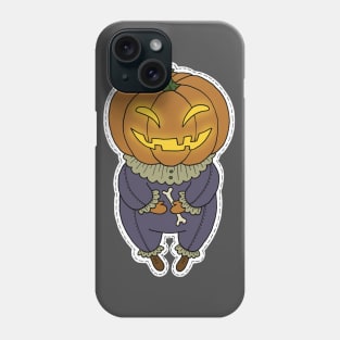 Pumpkinhead boy Phone Case