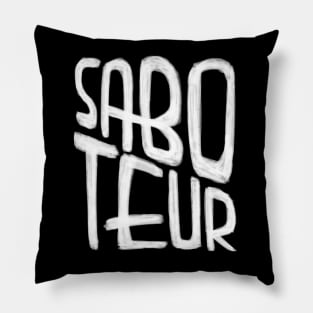 Saboteur Pillow
