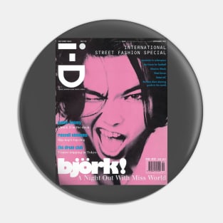 Bjork old magazine cover Pin