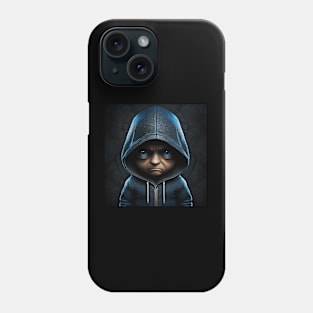 Boy with hoodie Phone Case