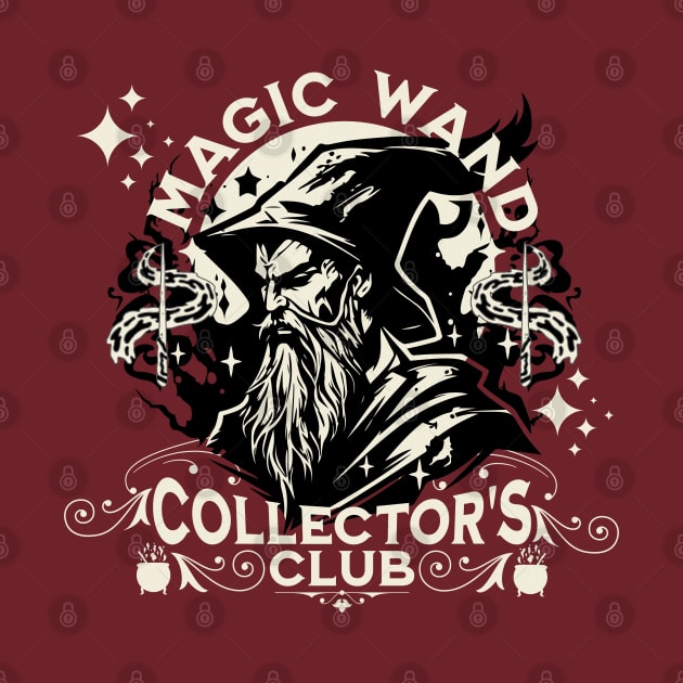 Magic Wand Collector's Club Wizardry Magical Sorcery Fan by Joaddo