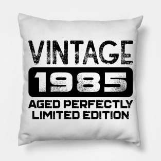 Birthday Gift Vintage 1985 Aged Perfectly Pillow