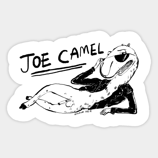 Dromedary Camel Crush Cigarette Joe Camel Design" Sticker For Sale By Australia