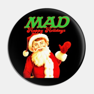 Mad Magazine Christmas Happy Holidays Pin