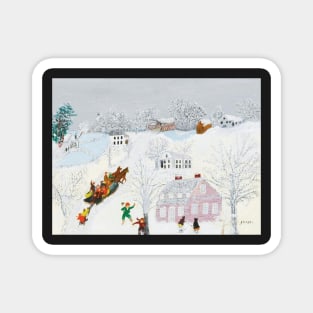 grandma moses Magnet