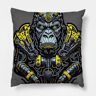 Techno Apes S02 D14 Pillow