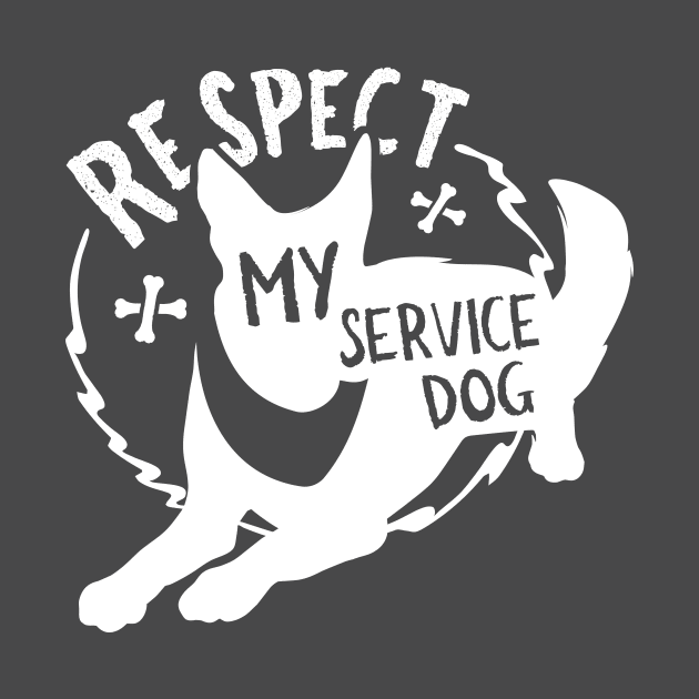 Respect My Service Dog by VCE_Treats