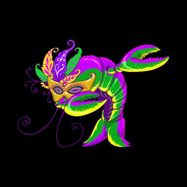 Mardi Gras Dabbing Crawfish Dab Dance by ScottsRed