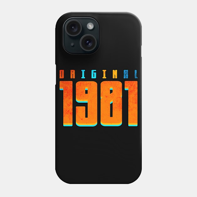 Original 1981 Phone Case by Mila46