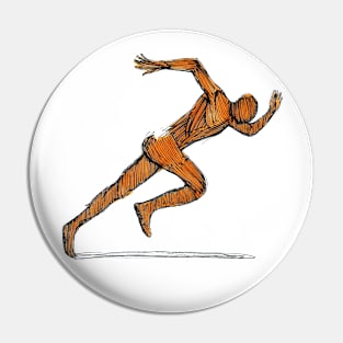 Run and Down Pin