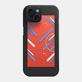 Abstract Lines Phone Case