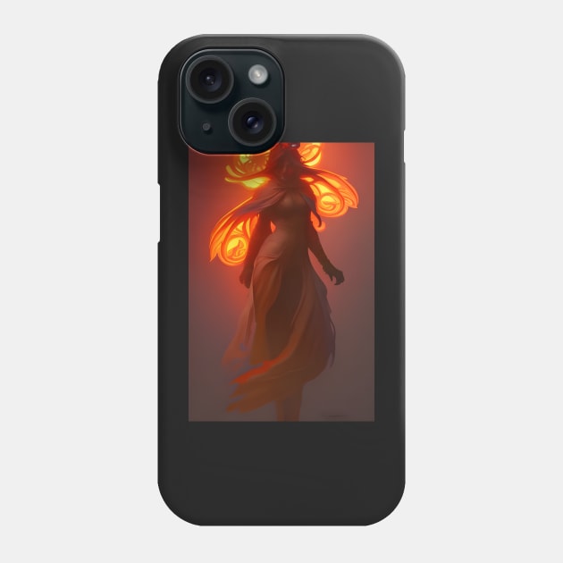 glowing witch Phone Case by Annka47