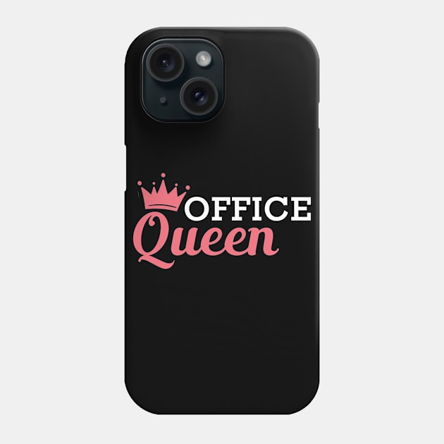 Office Queen Phone Case by KC Happy Shop