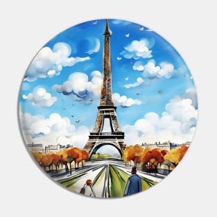 Paris Eiffel Tower Pin