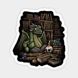 Book Wyrm Magnet