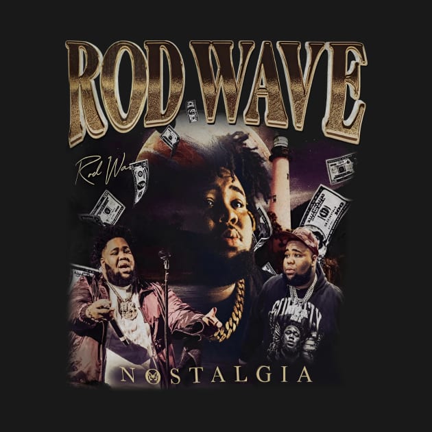 Rod Wave Vintage 80s 90s Hip Hop Rap Rock Music Singer Concert Tour