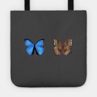 Blue Morpho Butterfly Tote