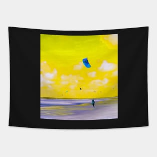 Lonely Kite Beach No. 5 Tapestry