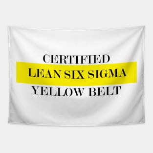 LeanSS Yellow Belt Tapestry