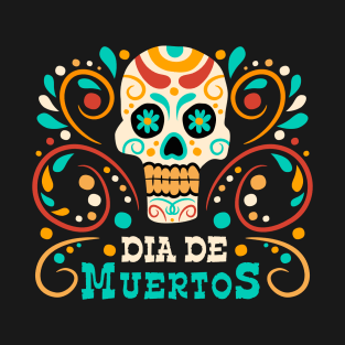 Dia de muertos - skull T-Shirt