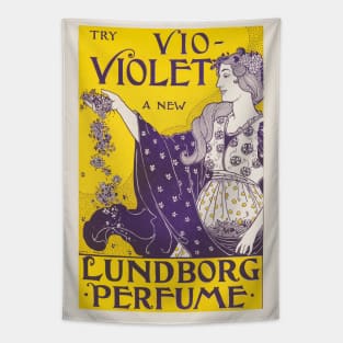 Lundborg Perfume Ad Tapestry