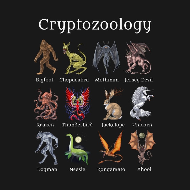 Cryptozoology Creatures by underheaven