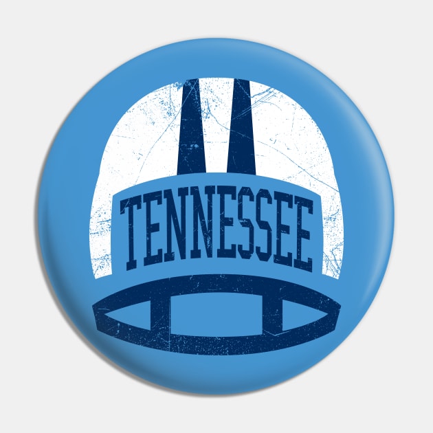 Tennessee Retro Helmet - White Pin by KFig21